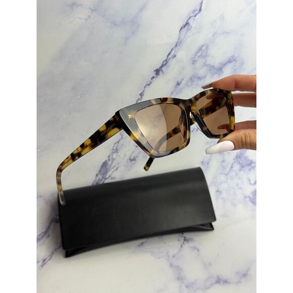 NEW Saint Laurent SL276 Mica Sunglasses in Havana Brown